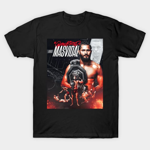 Jorge 'Gamebred' Masvidal T-Shirt by Fit-Flex